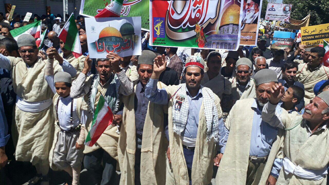 حضورپرشکوه مردم کهگیلویه وبویراحمددر راهپیمایی روز جهانی قدس