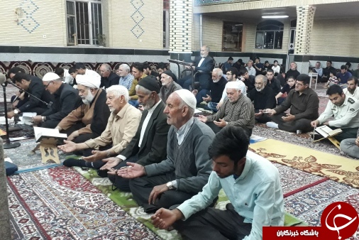 نجوای عاشقانه  مردم آذربایجان غربی در سومین شب لیالی قدر  +تصاویر