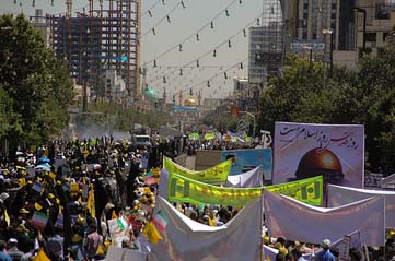 برگزاری راهپیمایی باشکوه روز جهانی قدس در مشهد+ تصاویر