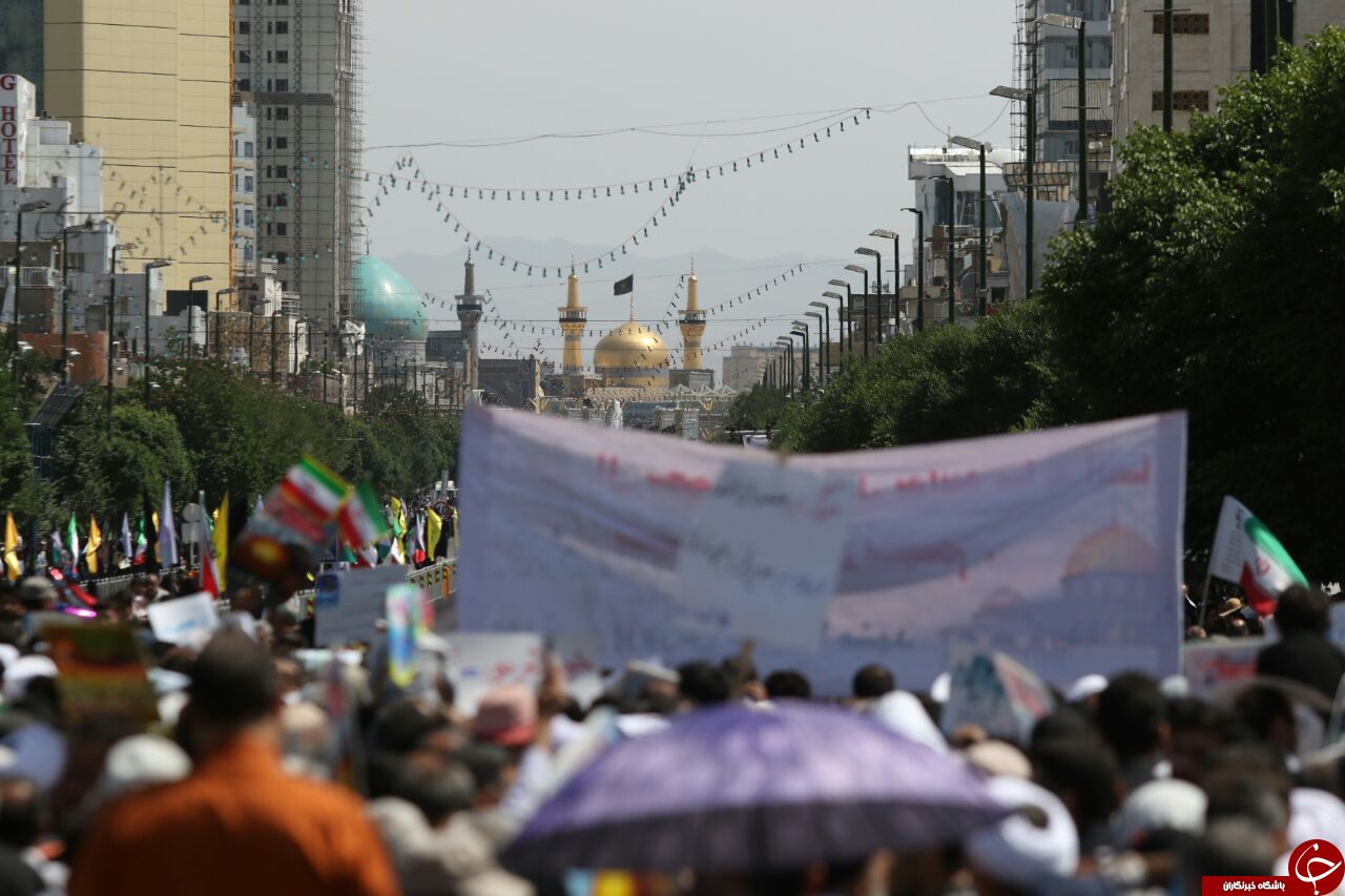 آغاز راهپیمایی باشکوه روز جهانی قدس در مشهد