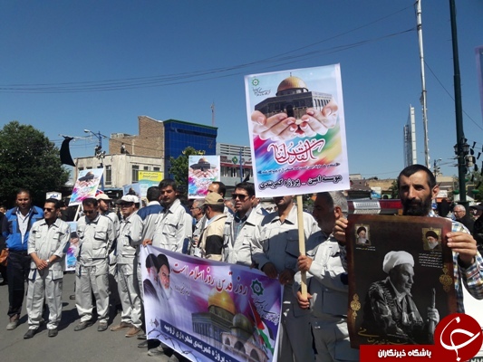 آغاز راهپیمایی روز جهانی قدس در آذربایجان غربی+تصاویر