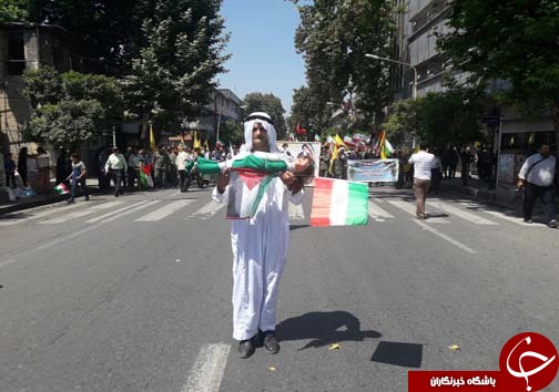 جلوه های  ویژه پیش از آغاز راهپیمایی روز جهانی قدس در مازندران/ راهپیمایی روز قدس در شهر&zwnj;های مازندران به روایت تصویر
