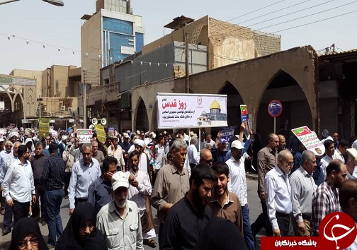 خروش اهوازی ها در روز جهانی قدس آغاز شد