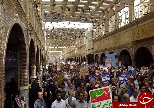 خروش اهوازی ها در روز جهانی قدس آغاز شد