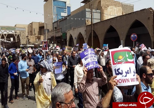 خروش اهوازی ها در روز جهانی قدس آغاز شد