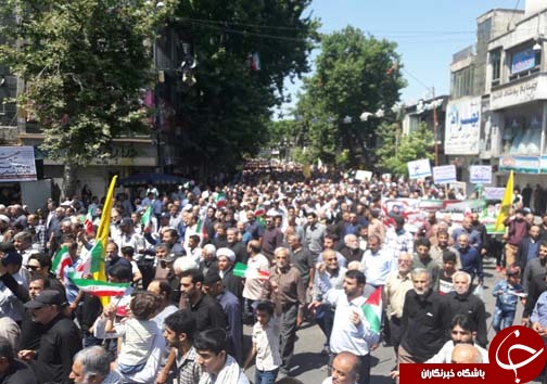 راهپیمایی روز قدس در شهر&zwnj;های مازندران به روایت تصویر