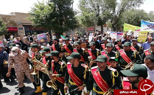 آغاز راهپیمایی روز قدس در یزد