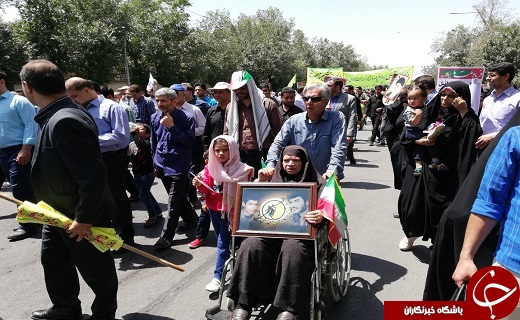 آغاز راهپیمایی روز قدس در یزد