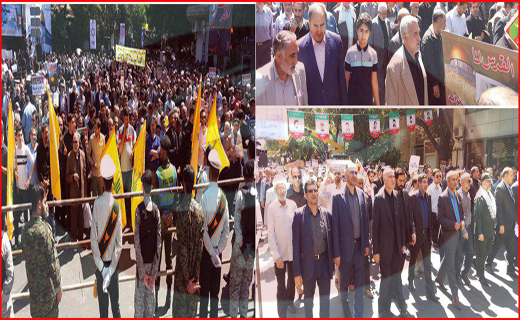 راهپیمایی روز جهانی قدس در سراسر ایران