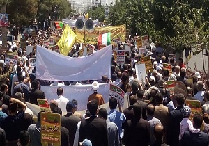 قدس 97 / آغاز راهپیمایی روز جهانی قدس در استان سمنان