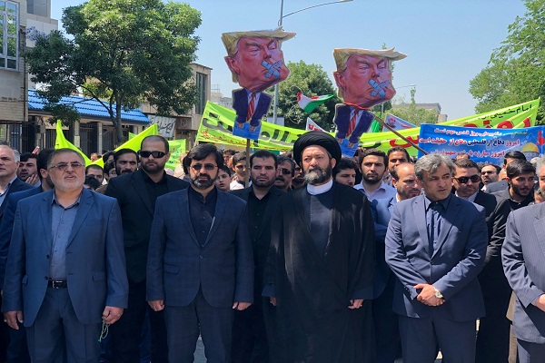 آغاز راهپیمایی روز جهانی قدس در اردبیل+ تصویر