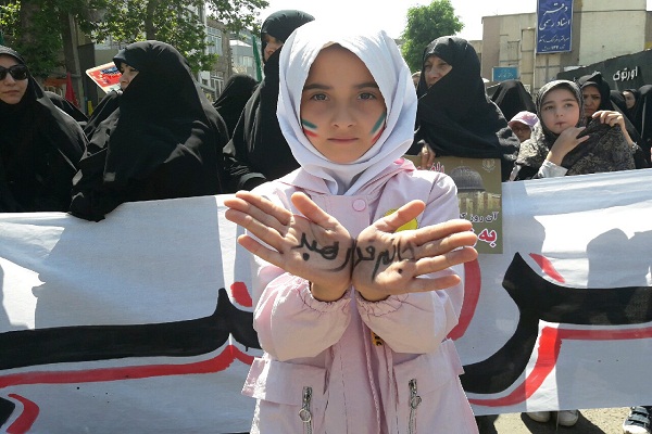 آغاز راهپیمایی روز جهانی قدس در اردبیل+ تصویر