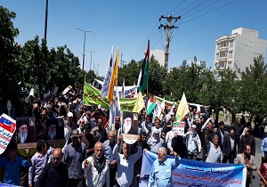قدس 97/ سیلی محکم سمنانی ها به استکبار