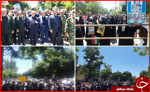راهپیمایی روز جهانی قدس در سراسر ایران