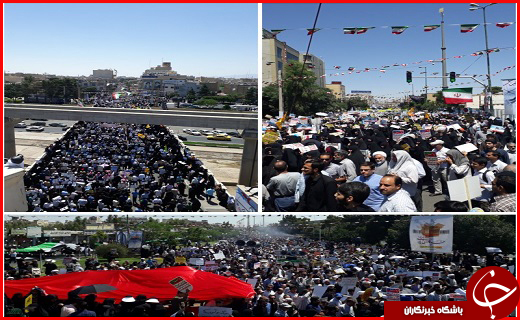 راهپیمایی روز جهانی قدس در سراسر ایران