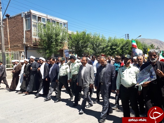 راهپیمایی روز قدس در شهرستانهای مختلف آذربایجان غربی+تصاویر