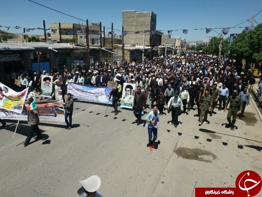راهپیمایی روز قدس در شهرستانهای مختلف آذربایجان غربی+تصاویر