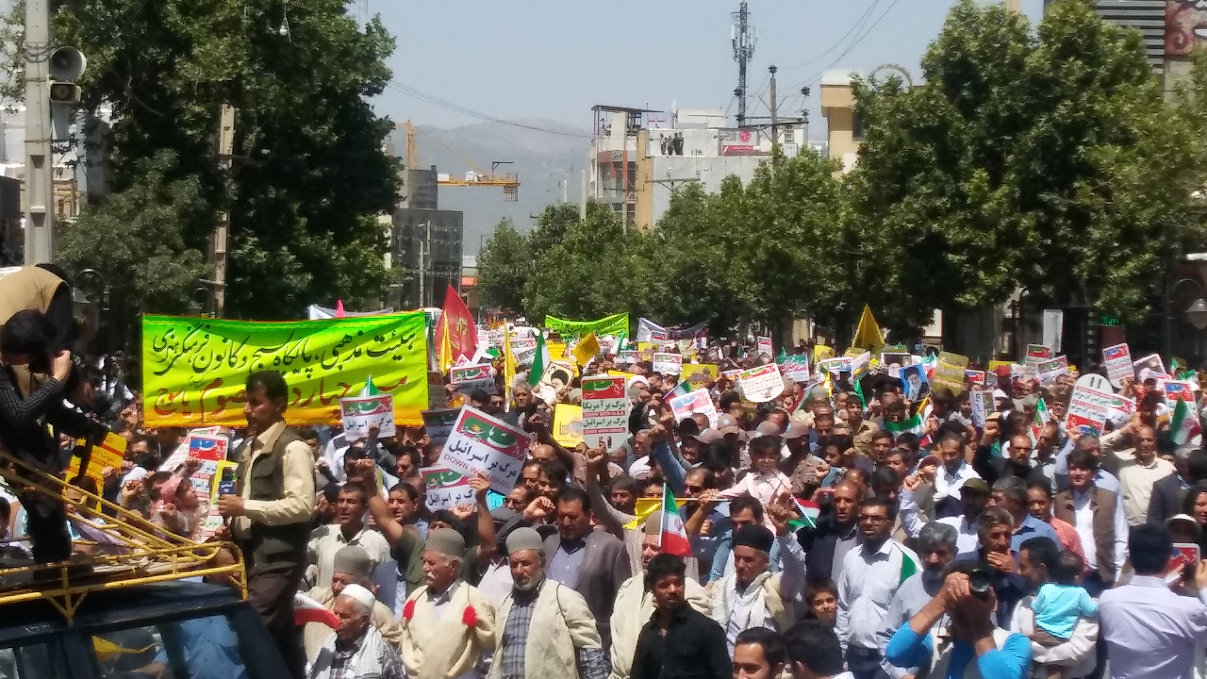 راهپیمایی روز قدس در کهگیلویه وبویراحمد پرشور تر از گذشته=تصاویر