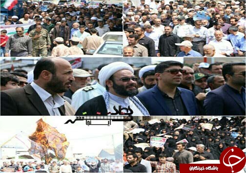 همه آمده بودند / مردم دیار علویان بار دیگر جنایات رژیم صهیونیستی را محکوم کردند +تصاویر