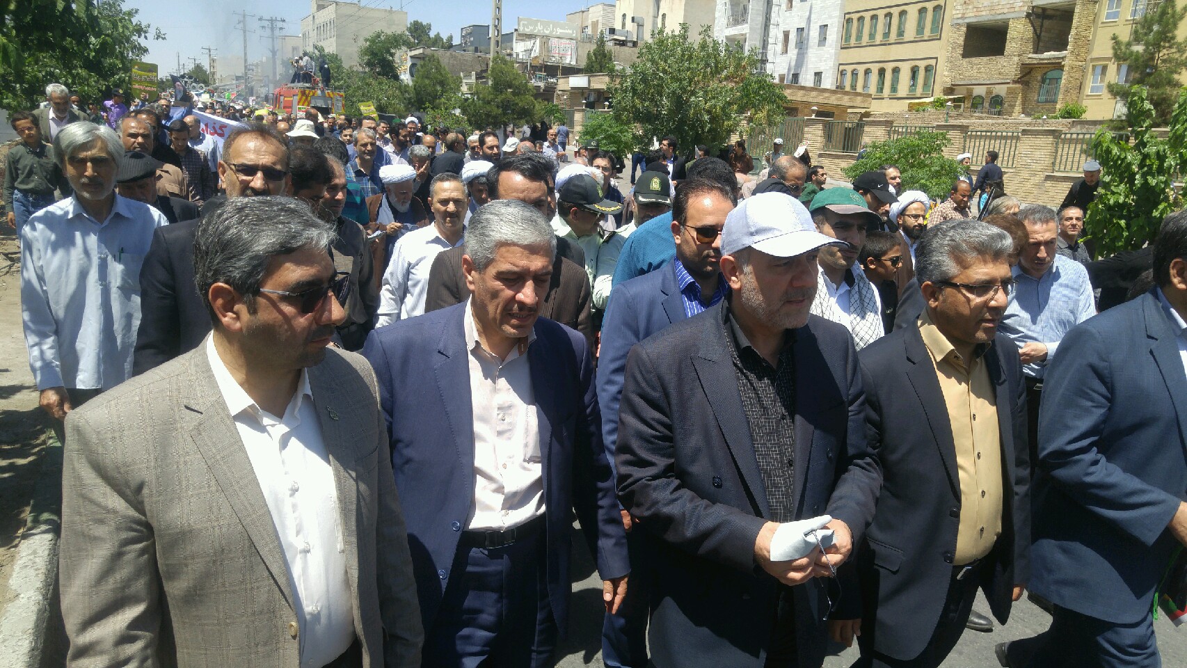 بازهم حضور پررنگ سمنانی های ولایت مدار در راهپیمایی روز قدس