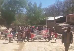 فیلمی از راهپیمایی روز قدس در روستای توآباد