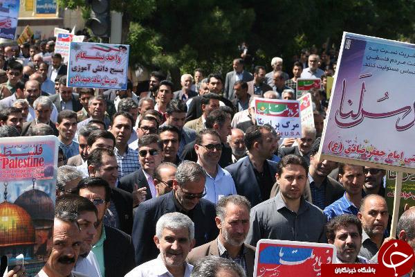 راهپیمایی روز قدس در شهرستانهای مختلف آذربایجان غربی+تصاویر