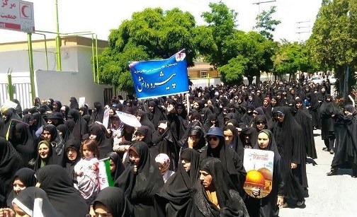 آغاز راهپیمایی روز قدس در آذربایجان شرقی+تصاویر
