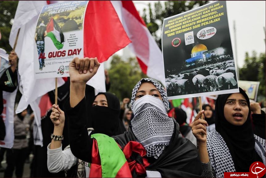 راهپیمایی آزادگان جهان در روز جهانی قدس+ تصاویر و حاشیه&zwnj;ها