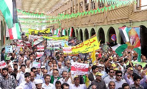 روز قدس روز انزجار از رژیم اشغالگر قدس