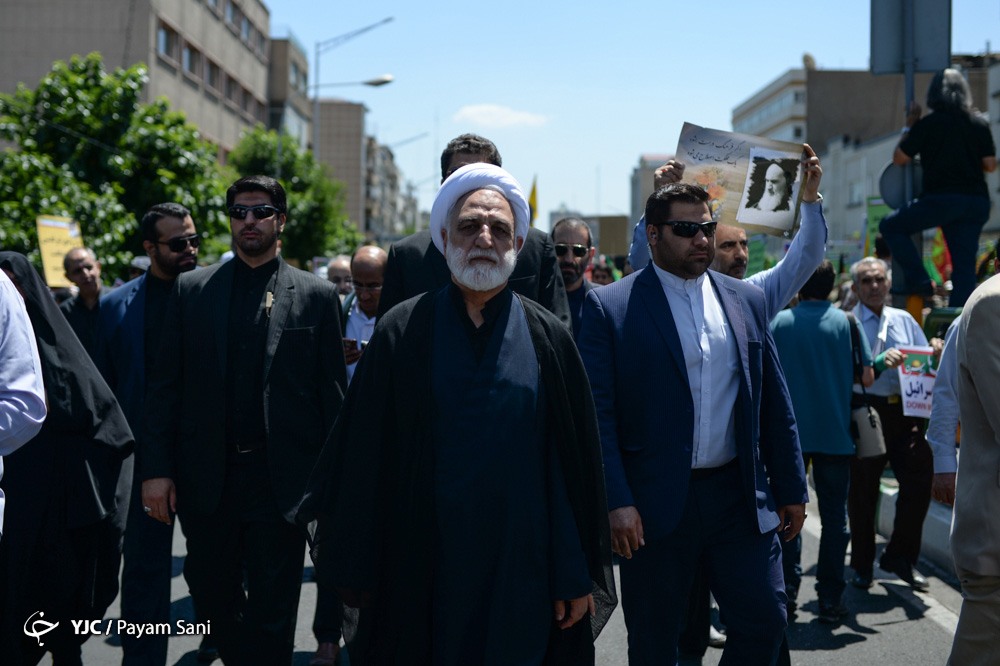 حمایت همه جانبه تهرانی&zwnj;ها از آرمان&zwnj; فلسطین/ برگزاری علنی دادگاه ترامپ در روز قدس