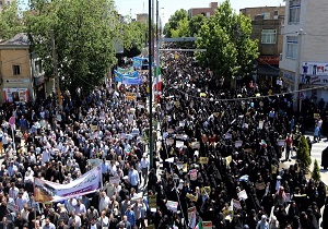 راه&zwj;&zwj;پیمایی دشمن&zwnj;شکن روز قدس در همدان برگزار شد