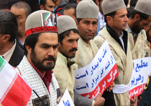 حضور عشایر فارس در راهپیمایی روز قدس