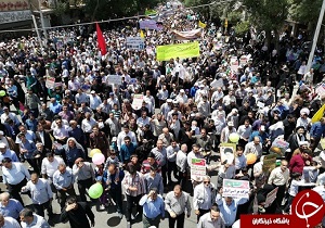 قدردانی مسئولان استان یزد از حضور باشکوه مردم در راهپیمایی