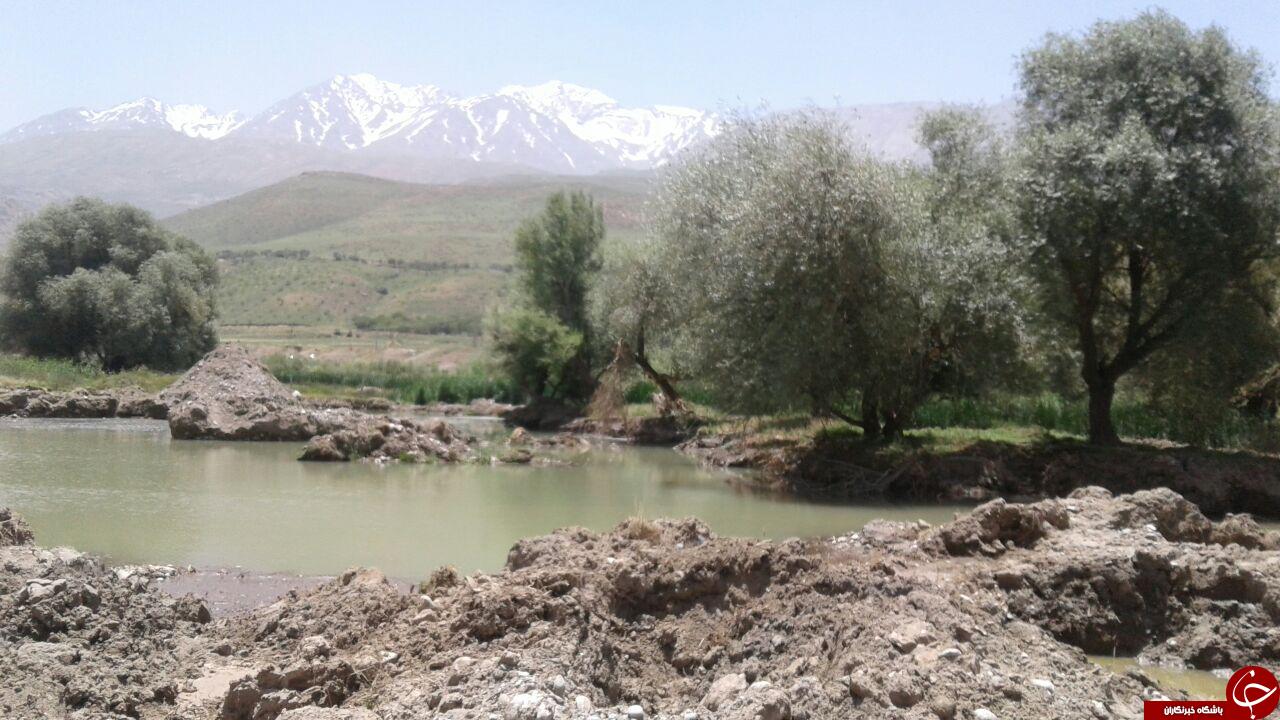 نابودی محیط زیست در روستای طیان + تصاویر