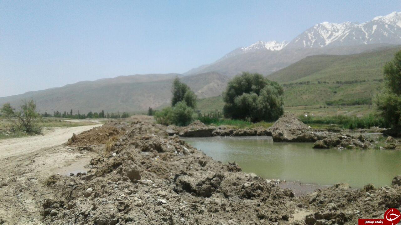 نابودی محیط زیست در روستای طیان + تصاویر