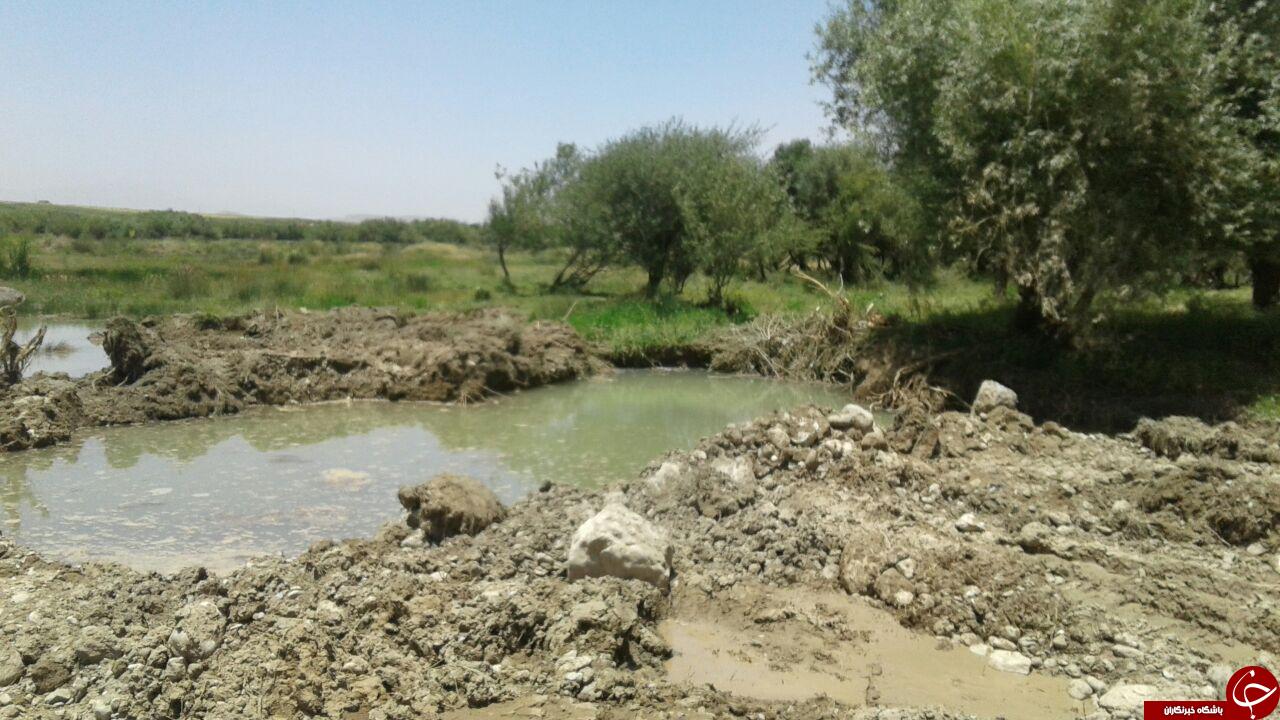 نابودی محیط زیست در روستای طیان + تصاویر