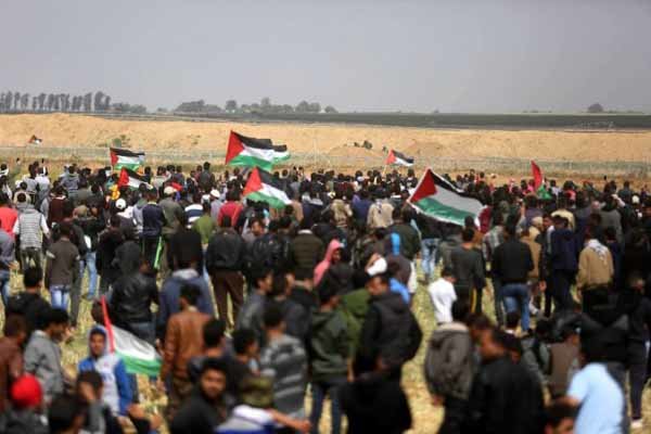 ۱۲۷ شهید و بیش از ۱۴ هزار مجروح از آغاز تظاهرات بازگشت در فلسطین