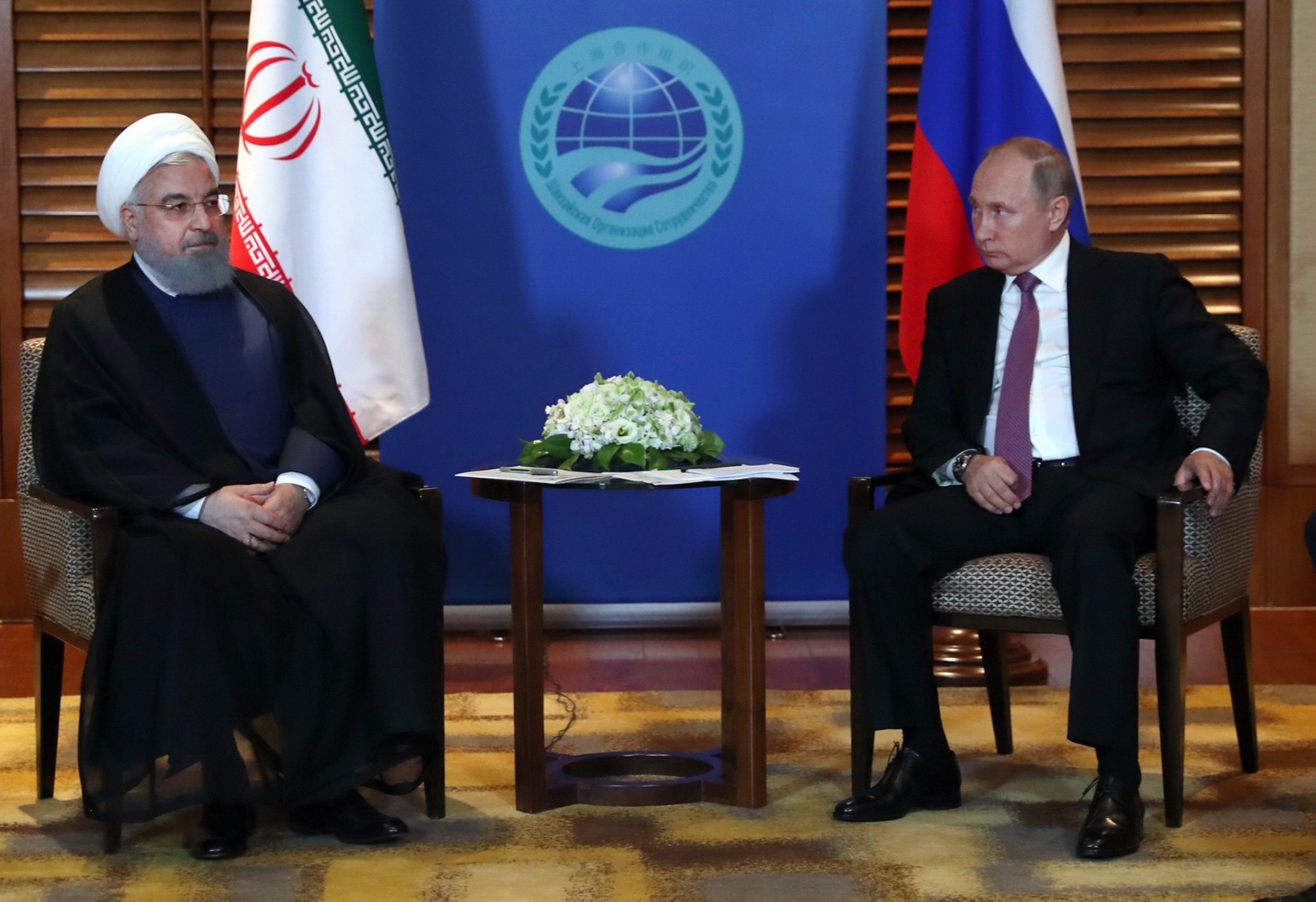 روحانی با پوتین دیدار کرد
