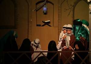 اجرای نمایش پروازدرمحراب در بهاباد
