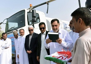 اهدا ۲ تانکر آبرسانی به فاضلاب روستایی چابهار