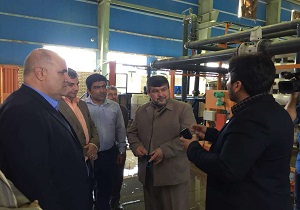 بهره برداری از دستگاه آب شیرین کن با ظرفیت ۱۰ هزار متر مکعب