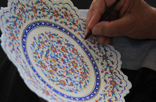 ضرورت احیای هنر مینا کاری در آذربایجان شرقی
