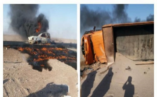 تصادف مرگبار در محور جنوب سیستان وبلوچستان + عکس