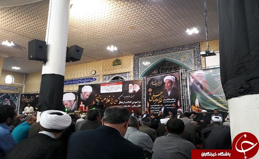مراسم بزرگداشت ارتحال حجت الاسلام حسنی در ارومیه برگزار شد+تصاویر