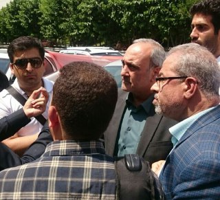 اظهارات گرشاسبی در جمع هواداران معترض
