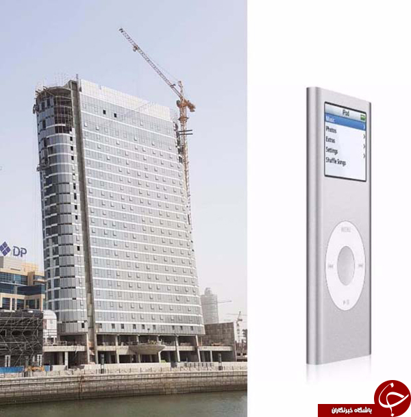 برجی با ظاهر iPod در دبی +تصاویر
