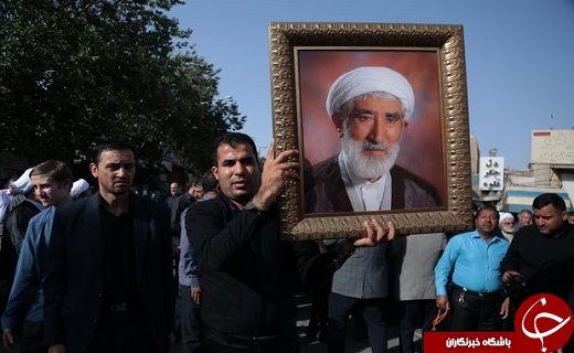 پیکر مطهر حجت&zwnj;الاسلام احمدی در قم تشییع شد