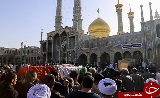 پیکر مطهر حجت&zwnj;الاسلام احمدی در قم تشییع شد
