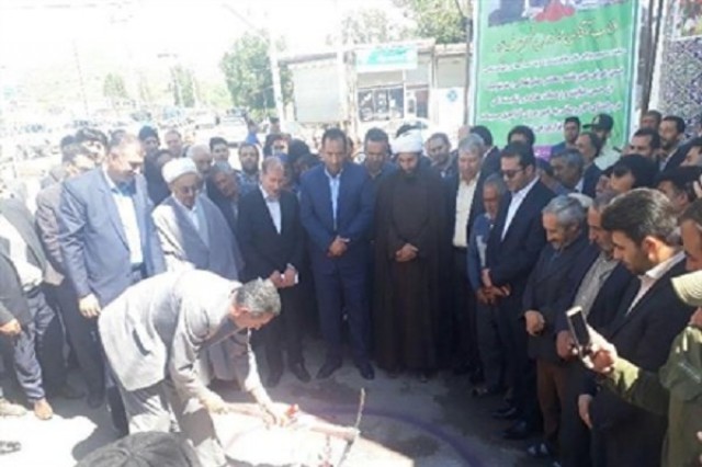 کلنگ زنی ۱۷ عملیات گازرسانی در بخش آواجیق چالدران