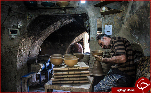 روز صنایع دستی - سفالگری در لالجین همدان + تصاویر